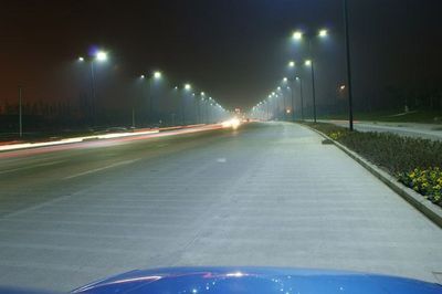 四川雙流縣川藏路路燈LED照明工程_深圳市洲明科技股份_LED照明_工程案例_業績榜