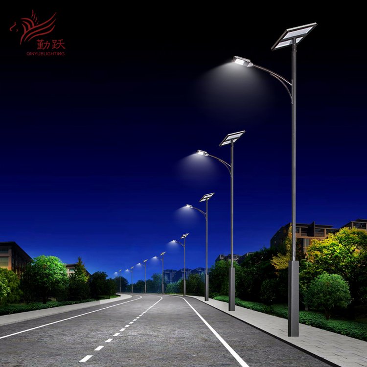 太陽能路燈 新農(nóng)村公路照明工程的一體化解決方案